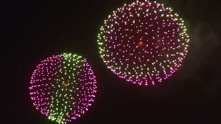 preview picture of video '2014 こうのす花火大会【10号・10号同時打ちピックアップ】“Size10・12in.shell”Kounosu fireworks 2014'