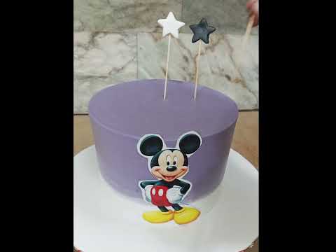 Ice Mickey mouse cake 🎂🎂 chefnazim cake like Karen subscribe Karen####foryou 