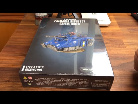Repulsor Executioner UNBOXING! Glorious Primaris!