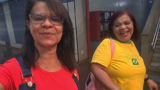 FIZ UM PASSEIO COM MINHA AMIGA  PRO CENTRO DE  #BRASÍLIA DF 
