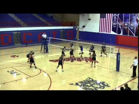 Kaitlyn Reed Volleyball Highlights 2015.08.22