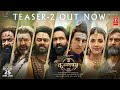Kannappa (Official Teaser -2) Hindi | Vishnu Manchu | Mohan Babu | Prabhas | Mohanlal | Akshay Kumar