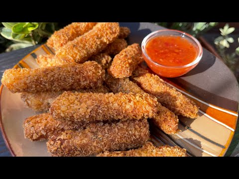 Quick & Easy Crispy Halloumi Fries!