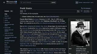 Frank Sinatra | Whispered Wiki