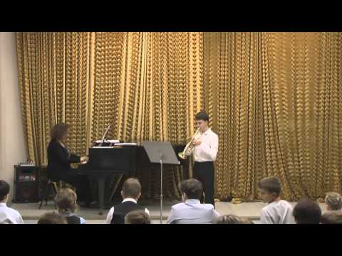 Jan Martínek hraje: R. Maniet - Premier Solo de Concours