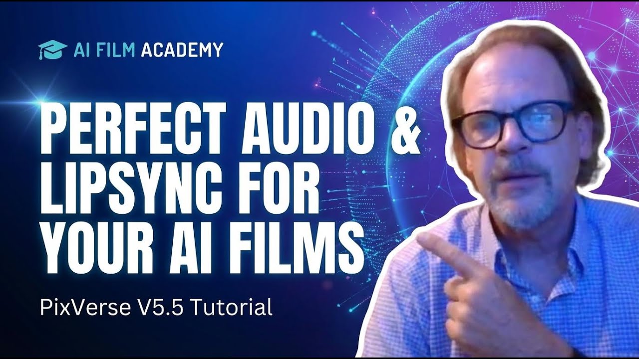 PixVerse V5.5 Tutorial: Perfect Audio & Lipsync for Your AI Films video thumbnail