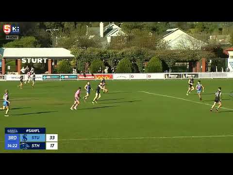Rd 16 SANFL Snapshot - South's Joseph Haines goals from inside centre square
