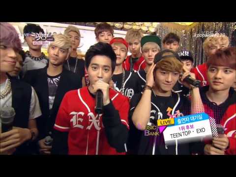 HD 1080P] 130906 EXO & Teen Top's Backstage Interview @ Music Bank HD[1]