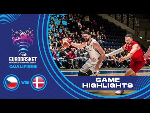 Czech Republic v Denmark - Highlights - FIBA EuroBasket 2022 - Qualifiers