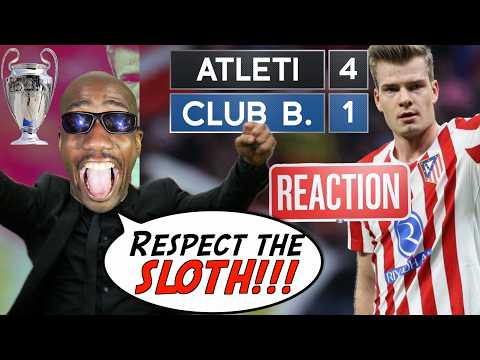 Réaction et analyse d'après-match Atlético Madrid - Club Bruges | SORLOTH EST VIVANT ! Respect à ...