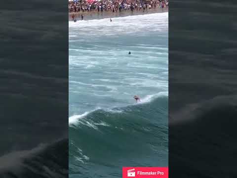 Sage Erickson Surfing Huntington Beach