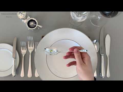 image-How do you keep a fork and spoon after a meal?