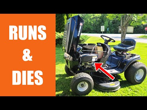 Why Your Riding Lawn Mower Stops Running After Just A Few Minutes - Quick Fix! Troy-Bilt Cub Cadet