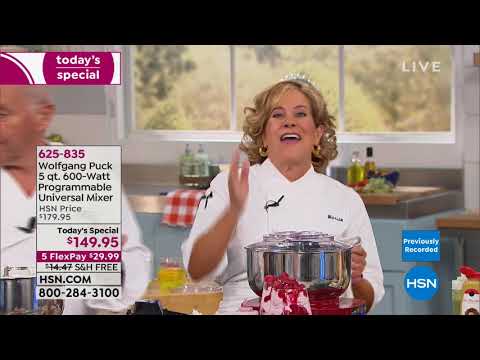 Küchenchef Wolfgang Puck 10.06.2018 - 03 Uhr