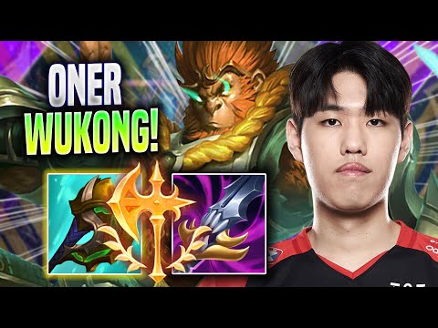 ONER TRIES WUKONG WITH NEW REWORK! - T1 Oner Plays Wukong JUNGLE vs Nidalee! | Season 2022
