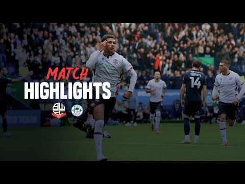 HIGHLIGHTS | Wanderers vs Wigan Athletic