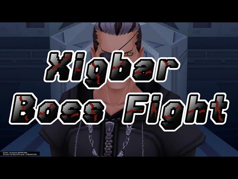 Xigbar Boss Fight | KINGDOM HEARTS HD 1.5 + 2.5 ReMIX KH 2 Final Mix