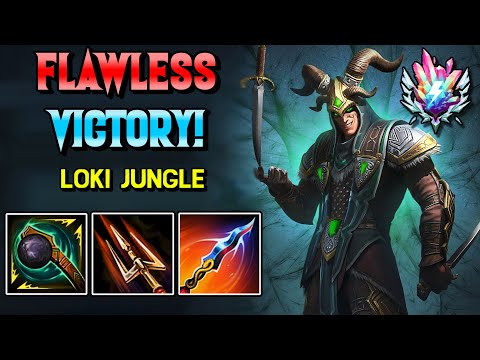 HOW A TOP 10 LOKI PLAYS JUNGLE! - Smite 2 A-Z #58 Jungle Gameplay