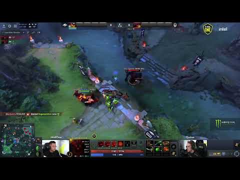 GIGACHAD Quinn denies the Regen Rune in a 1v1 SF against MidOne