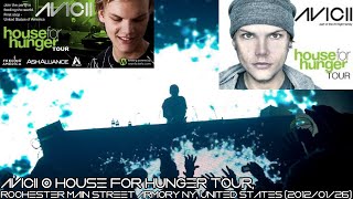 Avicii @ House For Hunger Tour, Rochester Main Street Armory NY, United States (2012/01/26)