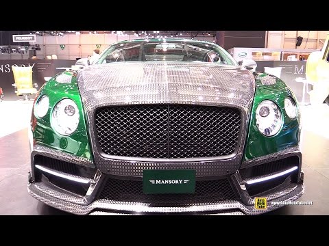 2015 Bentley Continental GT Race 1000hp by Mansory - Walkaround - 2015 Geneva Motor Show