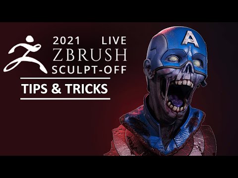 Zbrush Summit 2021 Sculpt off Tips and Tricks (Zbrush 2021.7.1)