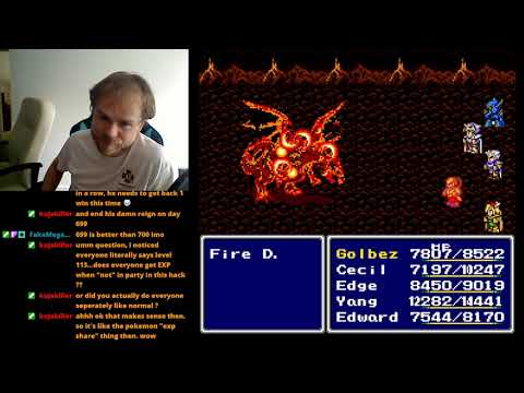 Final Fantasy IV Ultima - Fire Dragon and Shinryu