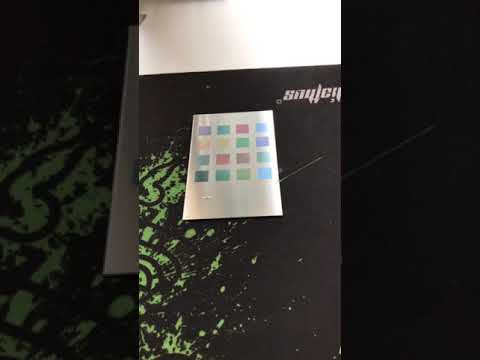 Mopa colorful laser marking engraving on sale