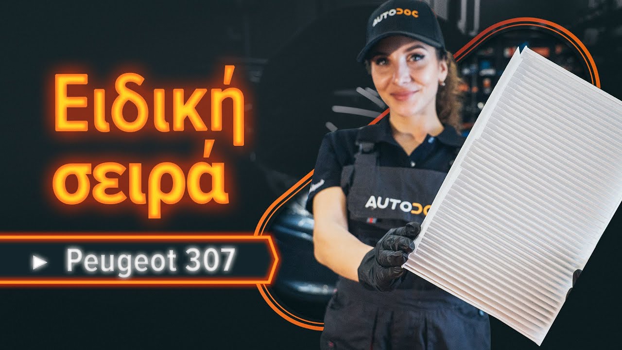 Πώς να αλλάξετε φίλτρο καμπίνας σε Peugeot 307 SW - Οδηγίες αντικατάστασης