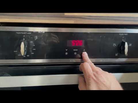 CDA Oven Clock Reset