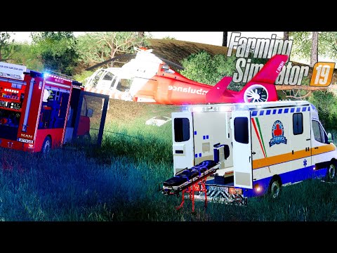 FS19 EMERGENCY #36 - Soccorso elicottero precipitato!