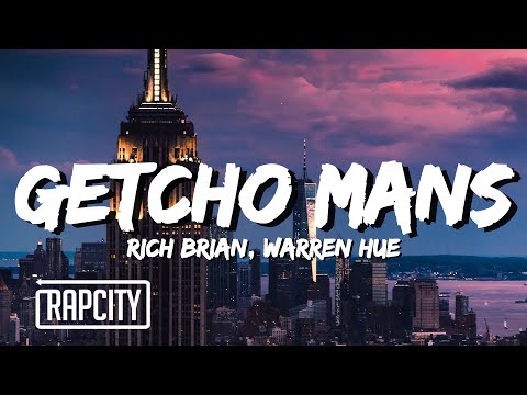 Rich Brian - Getcho Mans ft. Warren Hue (Lyrics)