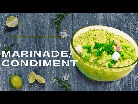Easy, Tasty, Versatile Marinade /Condiment Recipe: #relish #saucerecipe #marinades