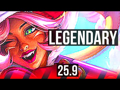 NIDALEE vs KENNEN (TOP) | 9/1/5, Legendary | EUW Master | 25.9