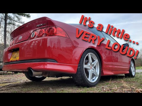 Here's my Acura RSX's $500 Custom Exhaust Setup & Review