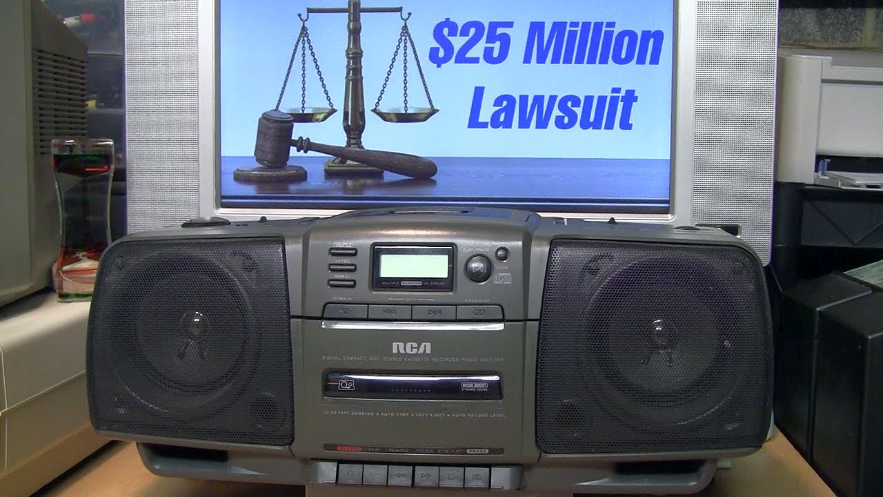 The $25 million RCA/GE boombox lawsuit