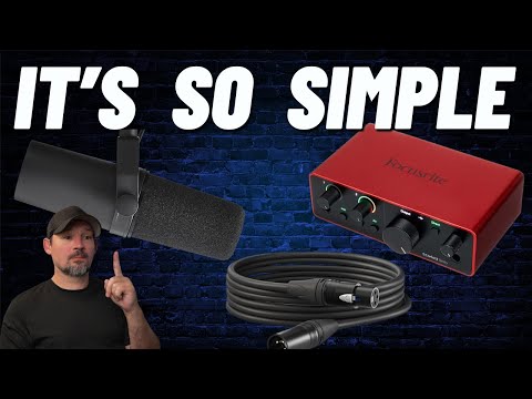 XLR For Dummies - Connect Your XLR Microphone in seconds