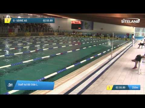 Serie 2 dei Staff 4x100 Stile L.  Assoluti Maschi Master - Campionati Regionali Master 2015 VENETO