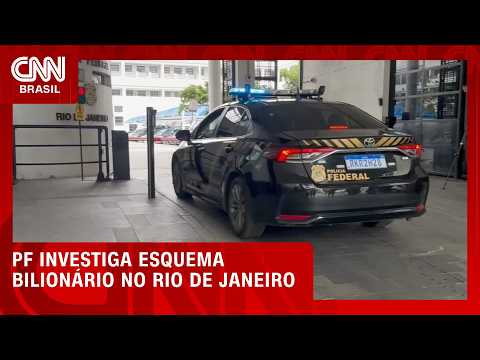 PF investiga suspeita de proteção policial a esquema bilionário no RJ | CNN NOVO DIA