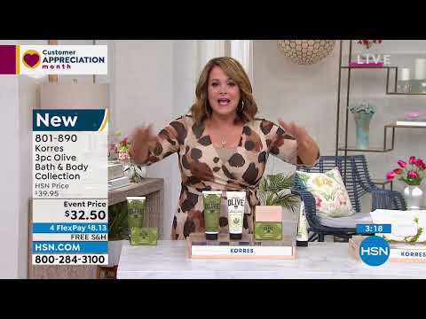 HSN | KORRES Beauty  - All On Free Shipping 04.18.2022 - 11 PM