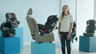How to Install your TriRide™ 3-in-1 Car Seat Rear-Facing using the Lower Anchor Attachment