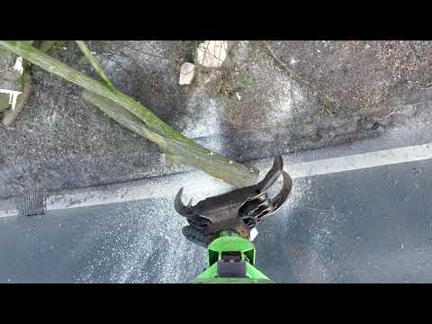 Einsatz mit dem Sennebogen 718 in Münster von Agrarservice Holthenrich