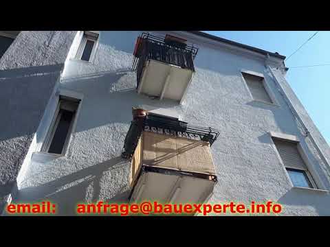 Balkonsanierung, feuchtes Mauerwerk Wasserschaden Bausachverständiger Balkon defekt, wie neu machen