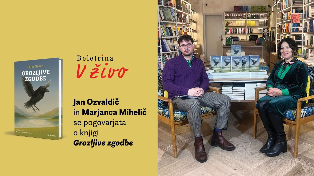 Naslovnica: Beletrina v živo: Péter Nádas: Grozljive zgodbe