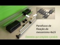 Miniatura vídeo do produto Cabideiro Extensivel Preto/Cromado 890-1210mm Fgvt