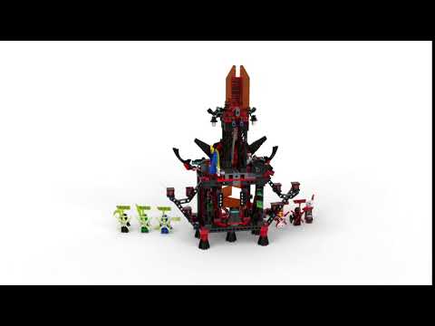 Конструктор Lari «Императорский храм Безумия» 11489 (НиндзяГо 71712) / 844 детали