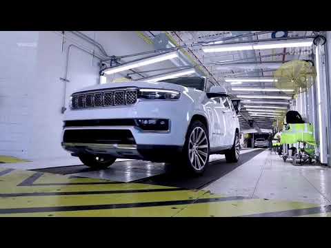 , title : '2022 Jeep Grand Wagoneer Amazing Production Line at Warren Truck Assembly Plant'