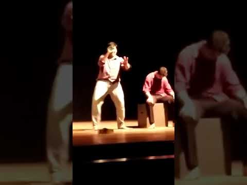 Samy S S Drunken man scene from drama Astitva