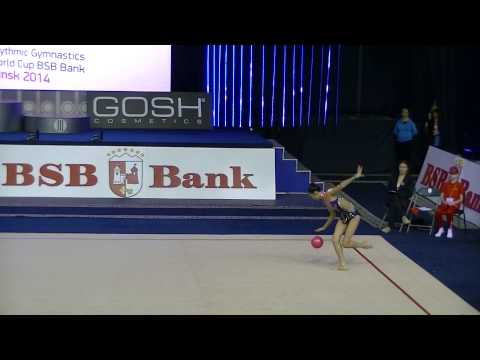 Hayakawa Sakura (JPN)  ball Qual  Cup of World 2014 Minsk