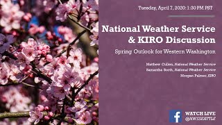 NWS Seattle and KIRO7 Meteorologists Virtual Hangout